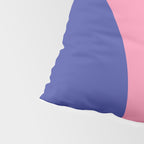 Fun Bold Colorful Retro Curves Abstract Pillow Sham Gallery Image 4