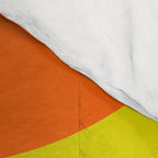 Fun Bold Colorful Retro Curves Abstract Comforter Gallery Image 4