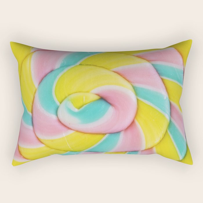 Rainbow Lollipop Rectangular Pillow Gallery Image 1