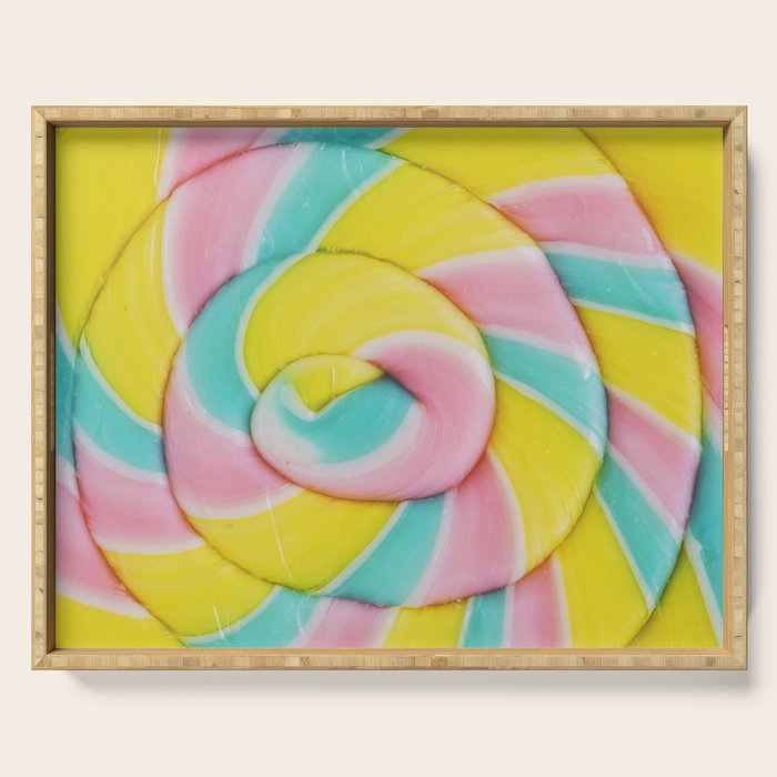 Rainbow Lollipop Serving Tray Gallery Image 1