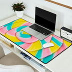 Rainbow Lollipop Desk Mat Gallery Image 2