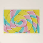 Rainbow Lollipop Welcome Mat Gallery Image 1