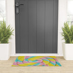 Rainbow Lollipop Welcome Mat Gallery Image 3