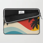 Abstract landscape art #5 Laptop Sleeve Gallery Image 2