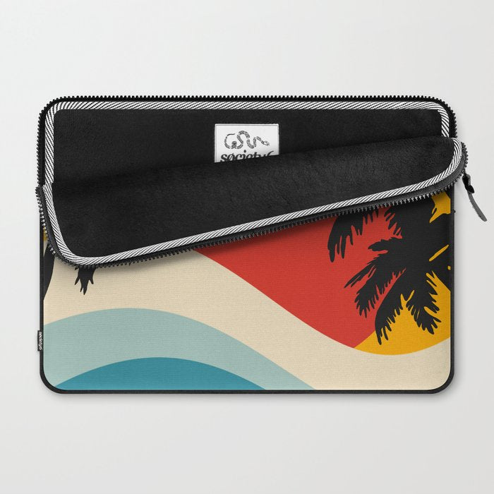 Abstract landscape art #5 Laptop Sleeve Gallery Image 2