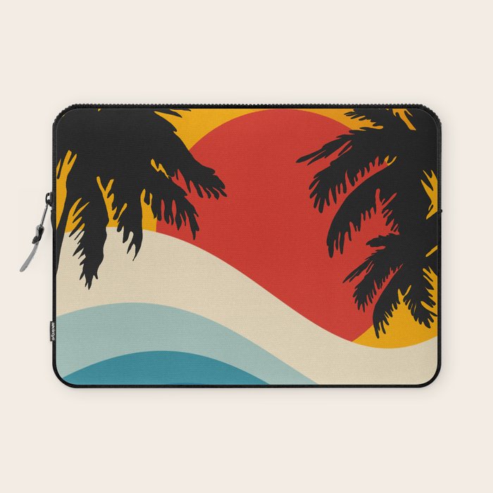 Abstract landscape art #5 Laptop Sleeve Gallery Image 1