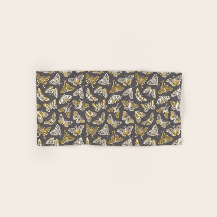 Moths Bath Towel Gallery Image 1