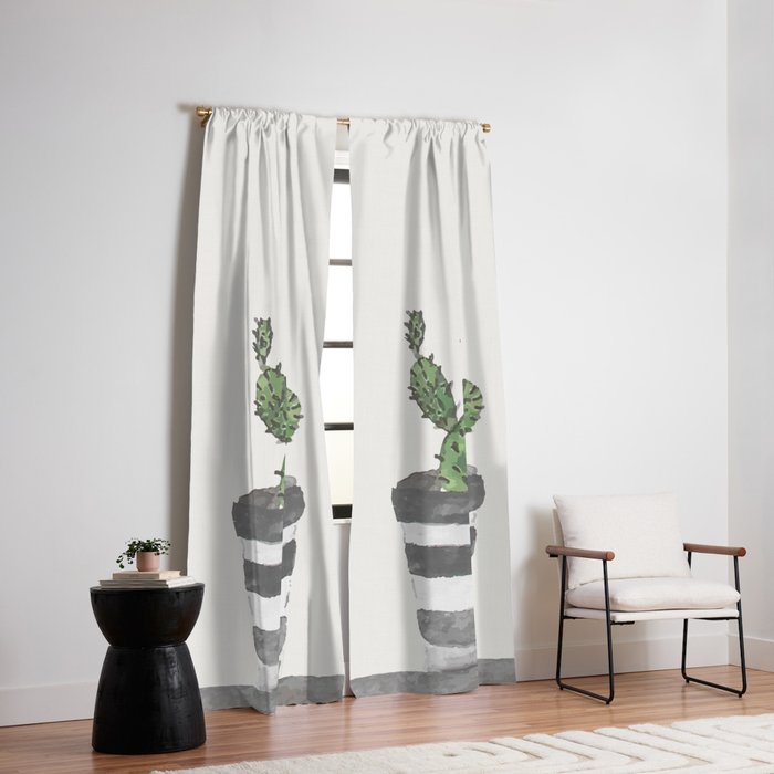 Vase 1 Window Curtain Gallery Image 2