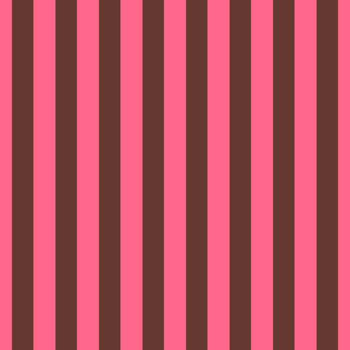 Narrow Stripes Vertical Pattern in Pink and Brown Coffee Mug Gallery Image 2