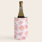 Chrysanthemum Watercolor  Wine Chiller Gallery Image 2