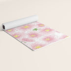 Chrysanthemum Watercolor  Yoga Mat Gallery Image 2