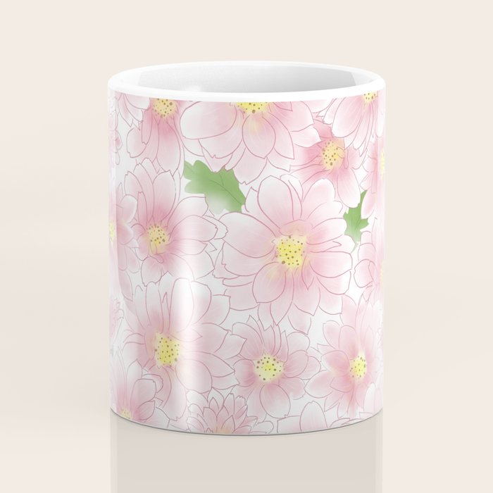 Chrysanthemum Watercolor  Coffee Mug Gallery Image 4