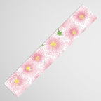 Chrysanthemum Watercolor  Table Runner Gallery Image 3