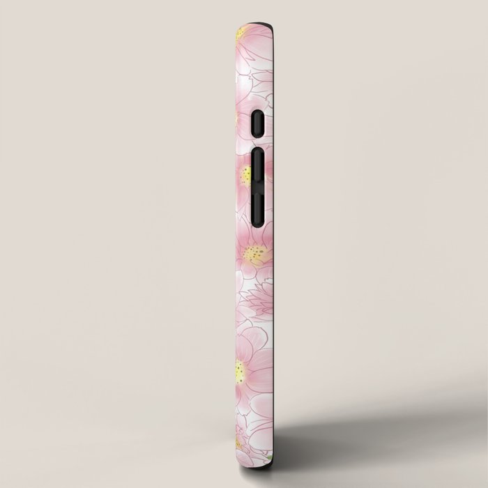Chrysanthemum Watercolor  iPhone Case Gallery Image 2