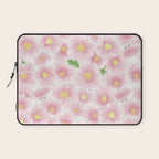 Chrysanthemum Watercolor  Laptop Sleeve Gallery Image 1