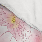 Chrysanthemum Watercolor  Comforter Gallery Image 4