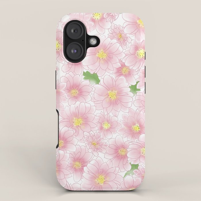 Chrysanthemum Watercolor  iPhone Case Gallery Image 1