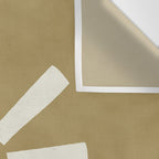 Sun Line Minimalist - Gold Beige Wall Tapestry Gallery Image 3