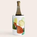 Cactus watercolor Wine Chiller Gallery Image 2