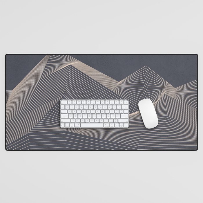 Abstract Mountains 2 Desk Mat Gallery Image 1