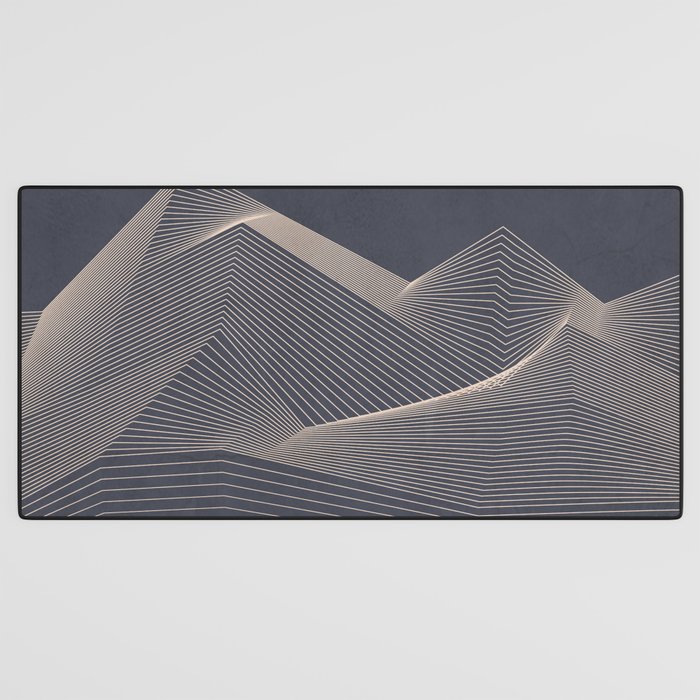Abstract Mountains 2 Desk Mat Gallery Image 3