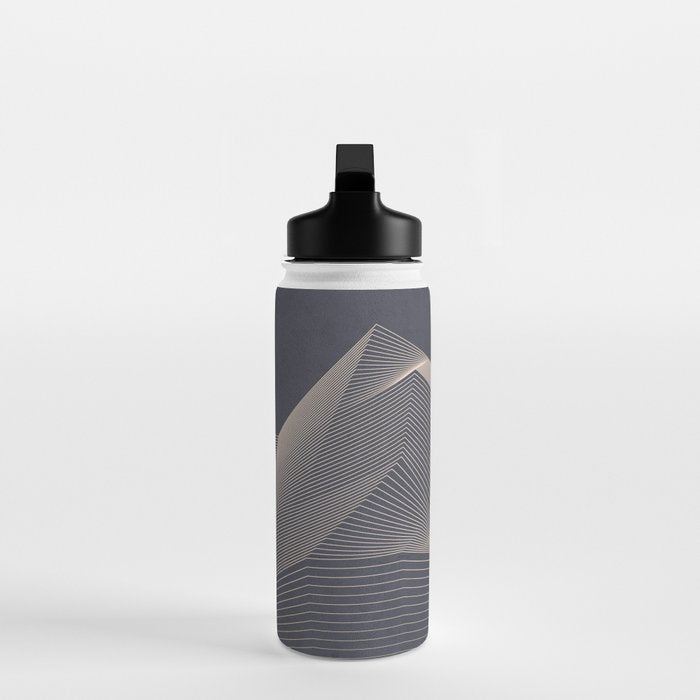 Abstract Mountains 2 Water Bottle Gallery Image 3
