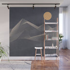 Abstract Mountains 2 Wall Mural Gallery Image 1