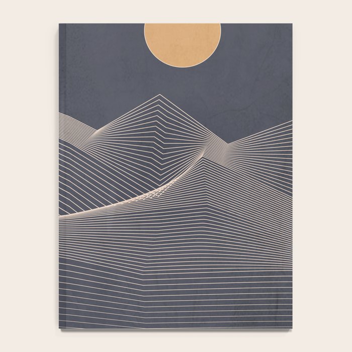 Abstract Mountains 2 Notebook Gallery Image 4
