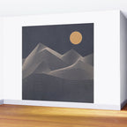 Abstract Mountains 2 Wall Mural Gallery Image 2