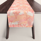 Peach Mohave Desert Table Runner Gallery Image 1