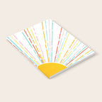 Retro Sunburst: Rainbow Edition Notebook Gallery Image 2