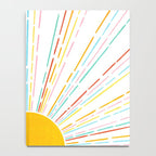 Retro Sunburst: Rainbow Edition Notebook Gallery Image 4