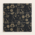 Into the Woods: Stargazing Wood Wall Art Gallery Image 1