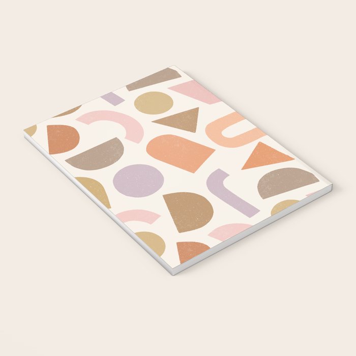 Bauhaus Geo Shapes - Fall Colors Notebook Gallery Image 3