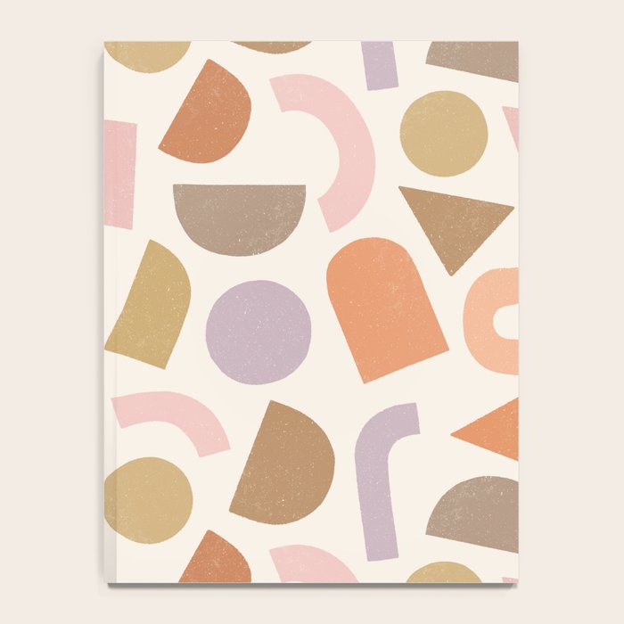 Bauhaus Geo Shapes - Fall Colors Notebook Gallery Image 4