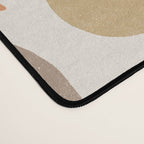 Bauhaus Geo Shapes - Fall Colors Desk Mat Gallery Image 4