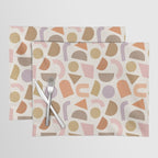 Bauhaus Geo Shapes - Fall Colors Placemat Gallery Image 1