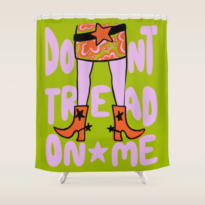 Don't Tread On Me Shower Curtain Gallery Image 1