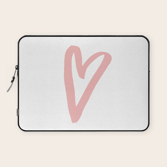 Heart Doodle Big 3 Laptop Sleeve Gallery Image 1