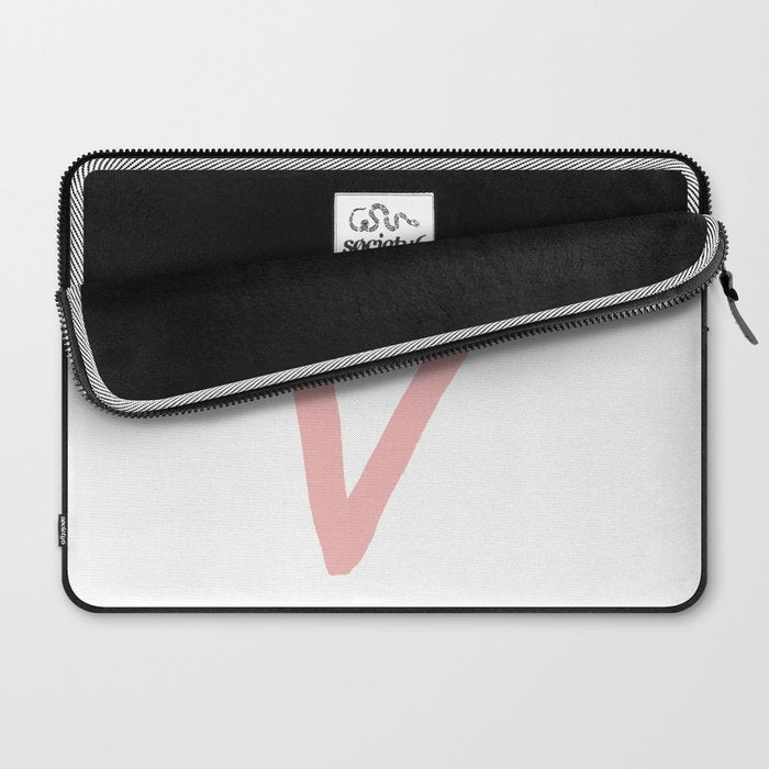 Heart Doodle Big 3 Laptop Sleeve Gallery Image 2