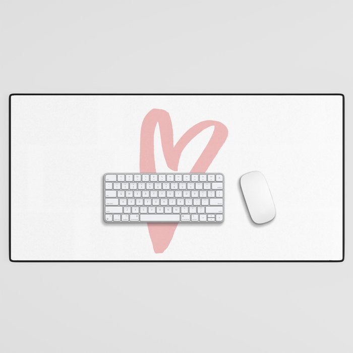 Heart Doodle Big 3 Desk Mat Gallery Image 1
