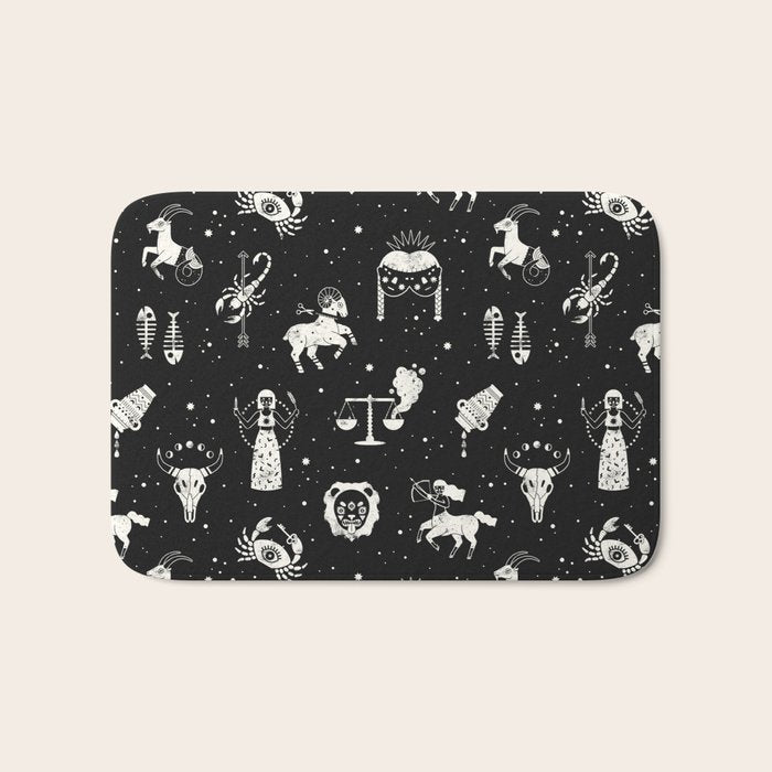 Strange Fortunes: Midnight Bath Mat Gallery Image 1