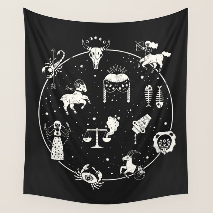 Strange Fortunes: Midnight Wall Tapestry Gallery Image 4