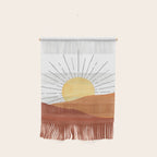 Terracotta desert sun Wall Hanging Gallery Image 1