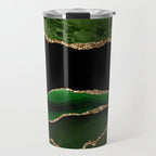 Emerald Marble Glamour Landscapes Travel Mug Gallery Image 1
