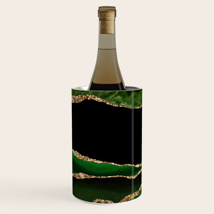 Emerald Marble Glamour Landscapes Wine Chiller Gallery Image 3