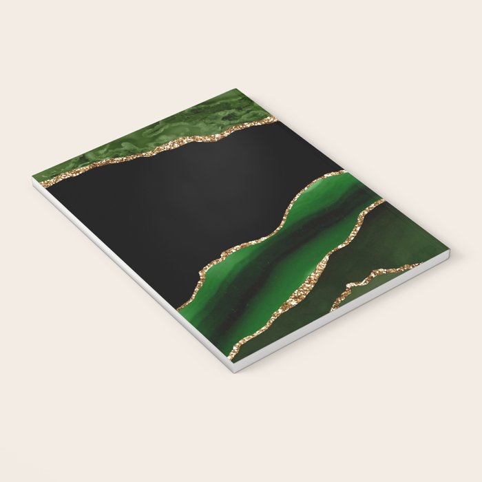 Emerald Marble Glamour Landscapes Notebook Gallery Image 3
