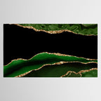 Emerald Marble Glamour Landscapes Tablecloth Gallery Image 2