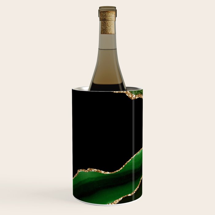 Emerald Marble Glamour Landscapes Wine Chiller Gallery Image 2