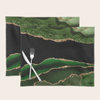 Emerald Marble Glamour Landscapes Placemat Gallery Image 1